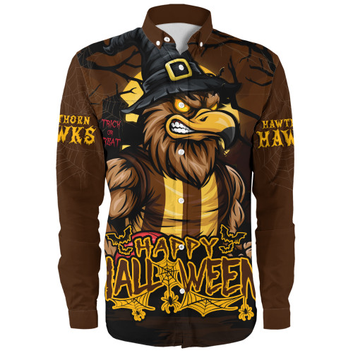 Hawthorn Long Sleeve Shirt Full Moon Fever Halloween Supporter
