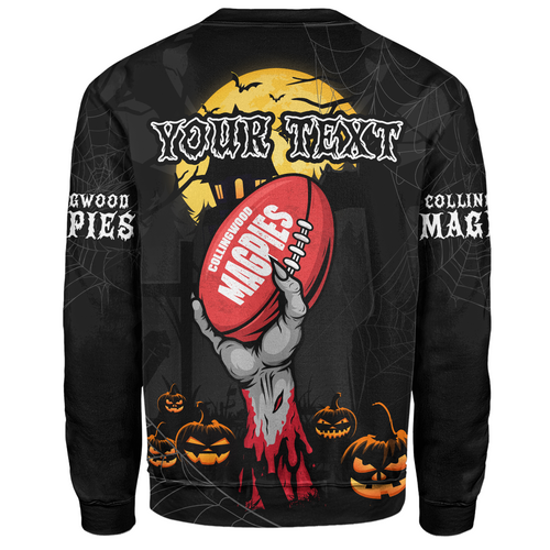 Collingwood Sweatshirt Full Moon Fever Halloween Supporter Collingwood Sweatshirt Full Moon Fever Halloween Supporter