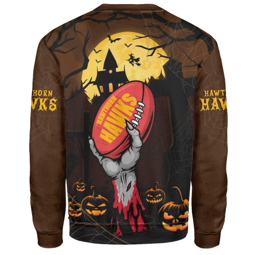 Hawthorn Sweatshirt Full Moon Fever Halloween Supporter