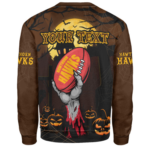 Hawthorn Sweatshirt Full Moon Fever Halloween Supporter