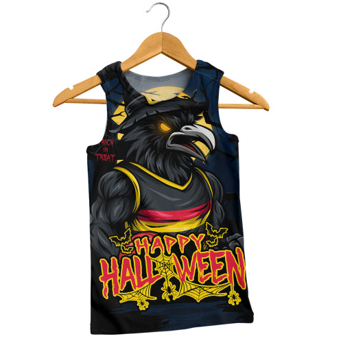 Adelaide Crows Men Singlet Full Moon Fever Halloween Supporter