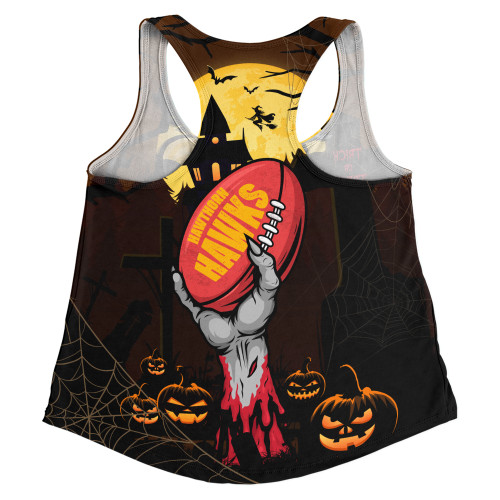 Hawthorn Women Racerback Singlet Full Moon Fever Halloween Supporter Hawthorn Women Racerback Singlet Full Moon Fever Halloween Supporter