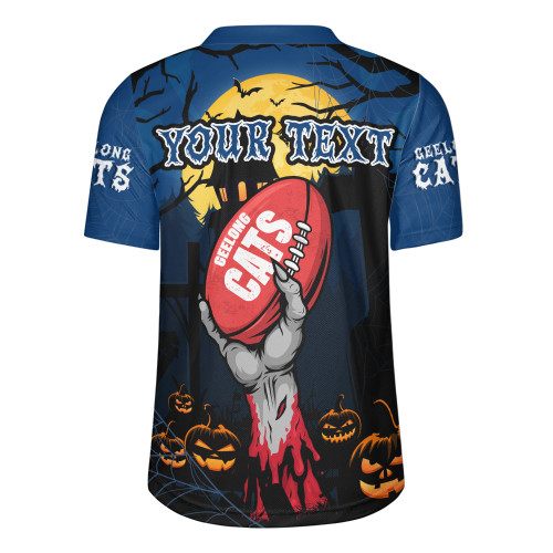 Geelong Cats Rugby Jersey Full Moon Fever Halloween Supporter Geelong Cats Rugby Jersey Full Moon Fever Halloween Supporter