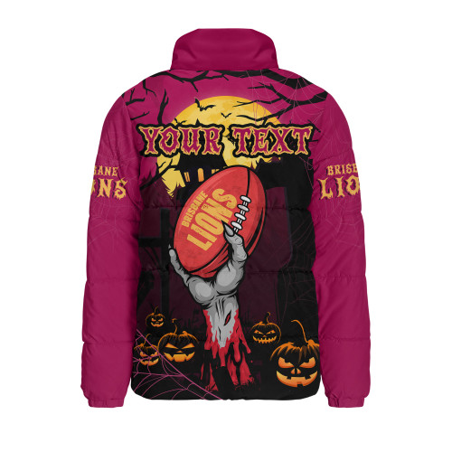 Brisbane Lions Padded Jacket Full Moon Fever Halloween Supporter Brisbane Lions Padded Jacket Full Moon Fever Halloween Supporter