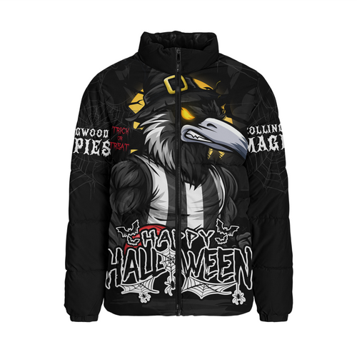 Collingwood Padded Jacket Full Moon Fever Halloween Supporter
