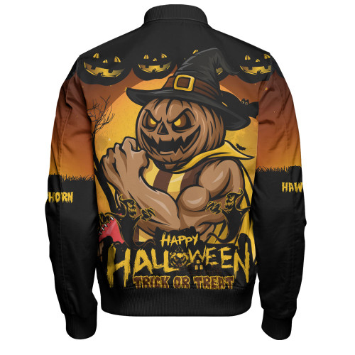 Hawthorn Bomber Jacket Dark Pumpkin Halloween Spirit Hawthorn Bomber Jacket Dark Pumpkin Halloween Spirit