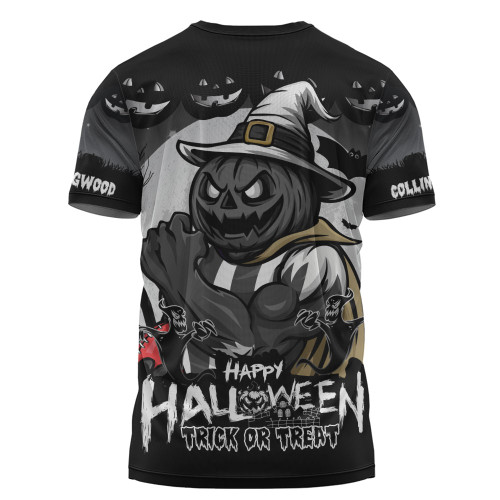 Collingwood T-Shirt Dark Pumpkin Halloween Spirit Collingwood T-Shirt Dark Pumpkin Halloween Spirit