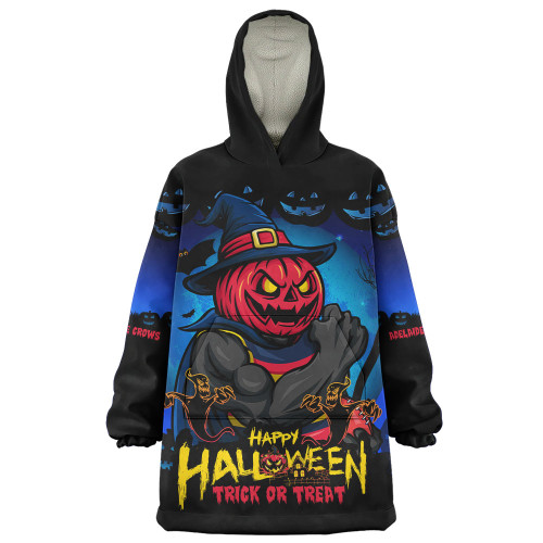 Adelaide Crows Snug Hoodie Dark Pumpkin Halloween Spirit