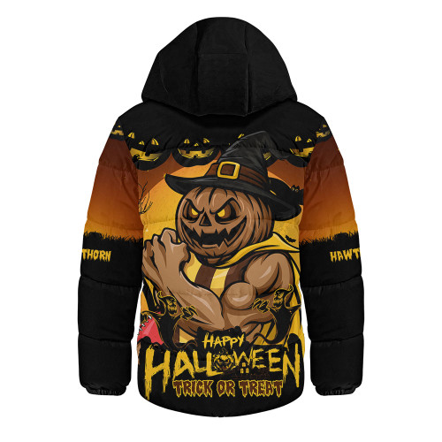 Hawthorn Hooded Padded Jacket Dark Pumpkin Halloween Spirit Hawthorn Hooded Padded Jacket Dark Pumpkin Halloween Spirit