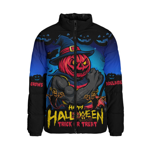 Adelaide Crows Padded Jacket Dark Pumpkin Halloween Spirit