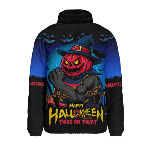 Adelaide Crows Padded Jacket Dark Pumpkin Halloween Spirit