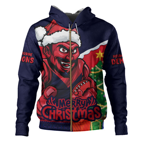 Melbourne Hoodie Santa Scoring Touchdown On Christmas Game Day Melbourne Hoodie Santa Scoring Touchdown On Christmas Game Day