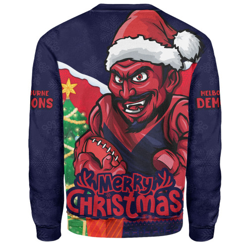 Melbourne Sweatshirt Santa Scoring Touchdown On Christmas Game Day Melbourne Sweatshirt Santa Scoring Touchdown On Christmas Game Day