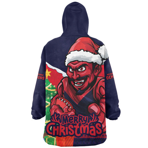 Melbourne Snug Hoodie Santa Scoring Touchdown On Christmas Game Day Melbourne Snug Hoodie Santa Scoring Touchdown On Christmas Game Day