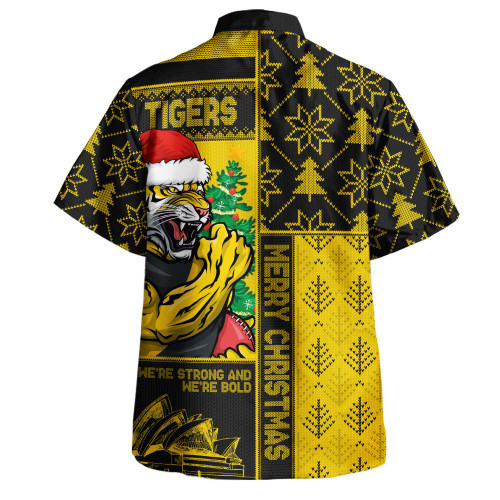 Richmond Hawaiian Shirt Merry Christmas Knit Style Festive Spirit Richmond Hawaiian Shirt Merry Christmas Knit Style Festive Spirit