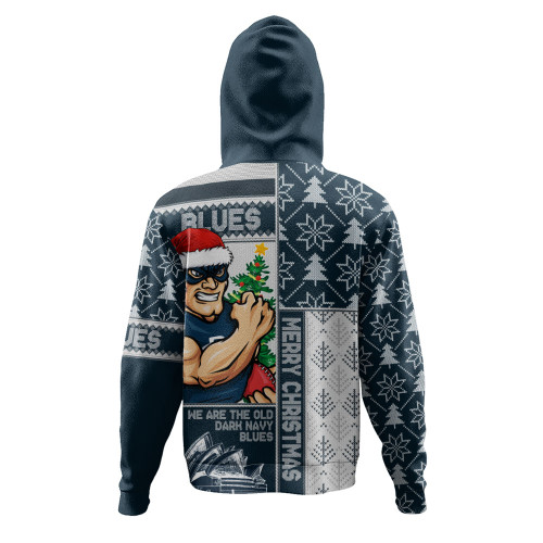 Carlton Hoodie Merry Christmas Knit Style Festive Spirit