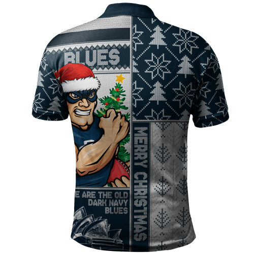 Carlton Polo Shirt Merry Christmas Knit Style Festive Spirit