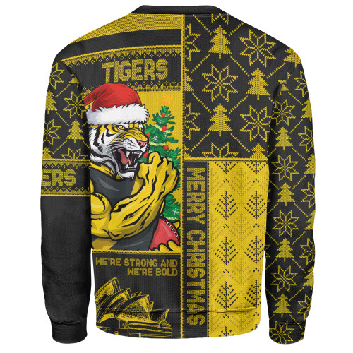 Richmond Sweatshirt Merry Christmas Knit Style Festive Spirit