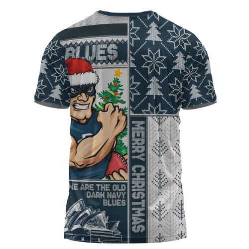 Carlton T-Shirt Merry Christmas Knit Style Festive Spirit Carlton T-Shirt Merry Christmas Knit Style Festive Spirit