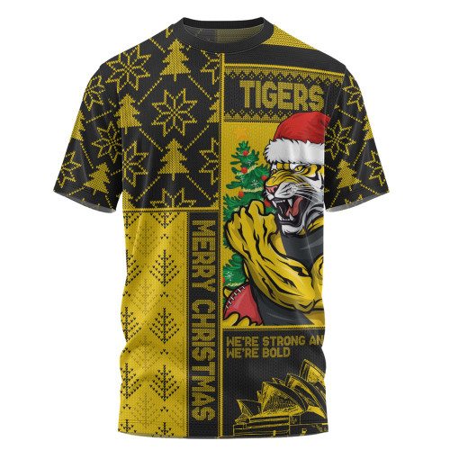 Richmond T-Shirt Merry Christmas Knit Style Festive Spirit