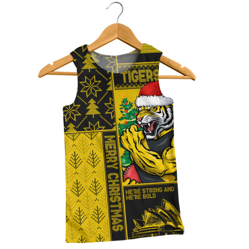 Richmond Men Singlet Merry Christmas Knit Style Festive Spirit