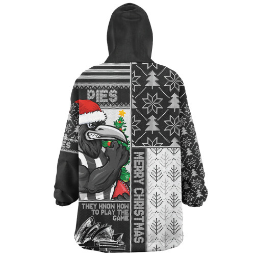 Collingwood Snug Hoodie Merry Christmas Knit Style Festive Spirit Collingwood Snug Hoodie Merry Christmas Knit Style Festive Spirit