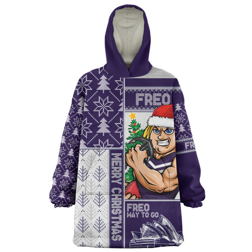 Fremantle Snug Hoodie Merry Christmas Knit Style Festive Spirit