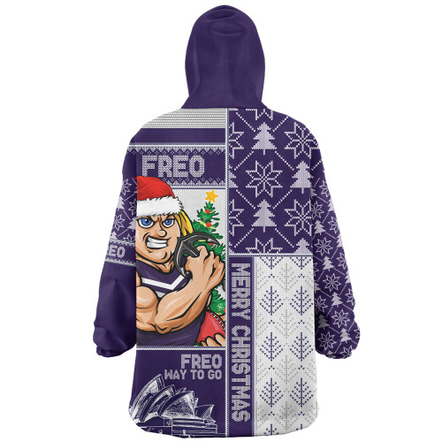 Fremantle Snug Hoodie Merry Christmas Knit Style Festive Spirit Fremantle Snug Hoodie Merry Christmas Knit Style Festive Spirit