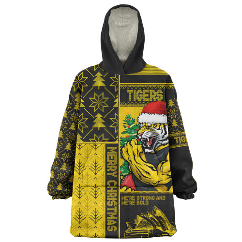 Richmond Snug Hoodie Merry Christmas Knit Style Festive Spirit