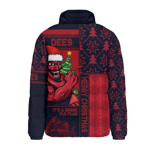 Melbourne Padded Jacket Merry Christmas Knit Style Festive Spirit Melbourne Padded Jacket Merry Christmas Knit Style Festive Spirit