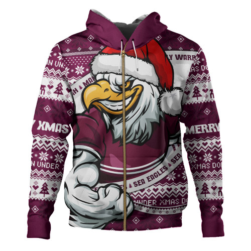 Manly Warringah Sea Eagles Hoodie Ugly Knit Style For Christmas Game Fans Manly Warringah Sea Eagles Hoodie Ugly Knit Style For Christmas Game Fans
