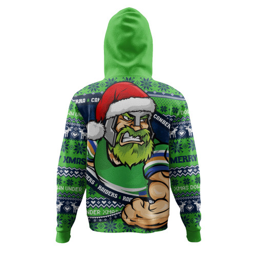 Canberra Raiders Hoodie Ugly Knit Style For Christmas Game Fans Canberra Raiders Hoodie Ugly Knit Style For Christmas Game Fans