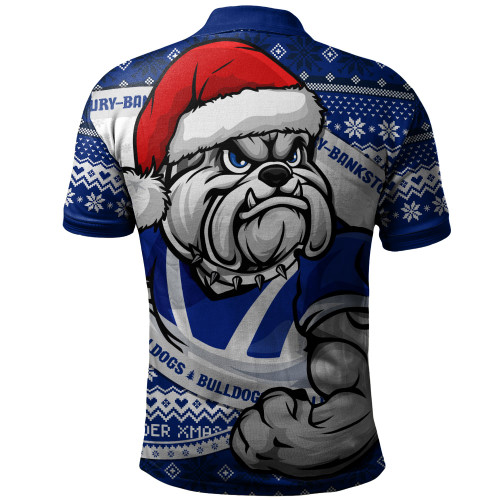 Canterbury-Bankstown Bulldogs Polo Shirt Ugly Knit Style For Christmas Game Fans