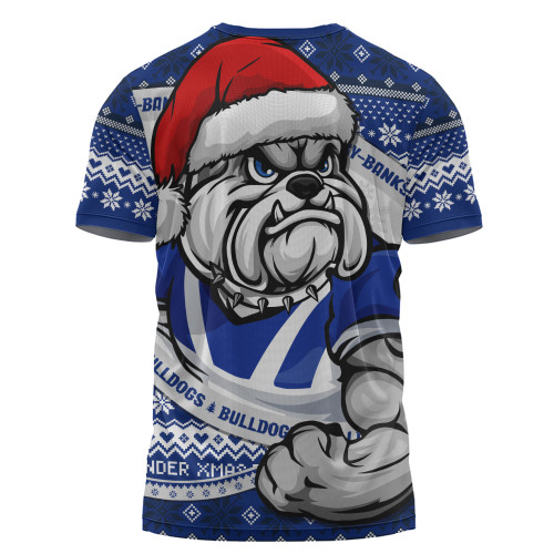 Canterbury-Bankstown Bulldogs T-Shirt Ugly Knit Style For Christmas Game Fans Canterbury-Bankstown Bulldogs T-Shirt Ugly Knit Style For Christmas Game Fans