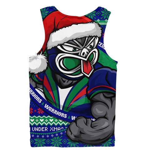 New Zealand Warriors Men Singlet Ugly Knit Style For Christmas Game Fans