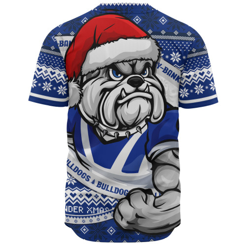 Canterbury-Bankstown Bulldogs Baseball Shirt Ugly Knit Style For Christmas Game Fans