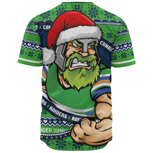 Canberra Raiders Baseball Shirt Ugly Knit Style For Christmas Game Fans Canberra Raiders Baseball Shirt Ugly Knit Style For Christmas Game Fans