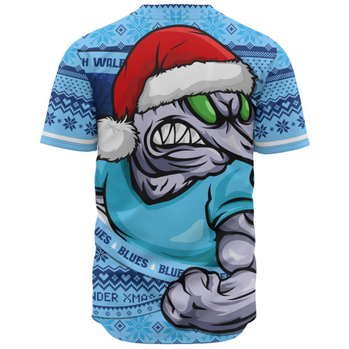 New South Wales Blues Baseball Shirt Ugly Knit Style For Christmas Game Fans