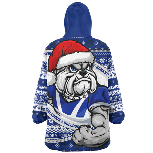 Canterbury-Bankstown Bulldogs Snug Hoodie Ugly Knit Style For Christmas Game Fans