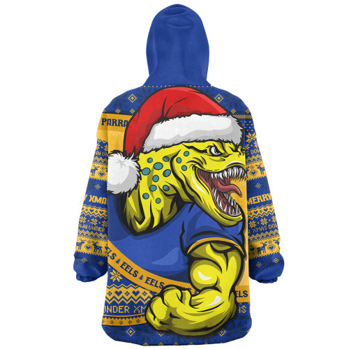 Parramatta Eels Snug Hoodie Ugly Knit Style For Christmas Game Fans
