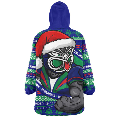 New Zealand Warriors Snug Hoodie Ugly Knit Style For Christmas Game Fans New Zealand Warriors Snug Hoodie Ugly Knit Style For Christmas Game Fans