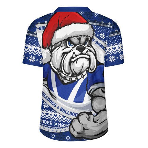 Canterbury-Bankstown Bulldogs Rugby Jersey Ugly Knit Style For Christmas Game Fans