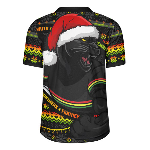 Penrith Panthers Rugby Jersey Ugly Knit Style For Christmas Game Fans
