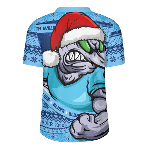 New South Wales Blues Rugby Jersey Ugly Knit Style For Christmas Game Fans