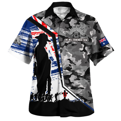 Australia Hawaiian Shirt Remembrance Day Heroic Soldier Legacy