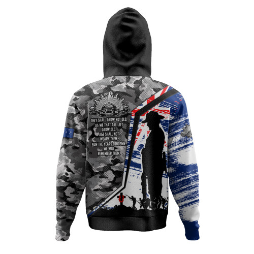 Australia Hoodie Remembrance Day Heroic Soldier Legacy
