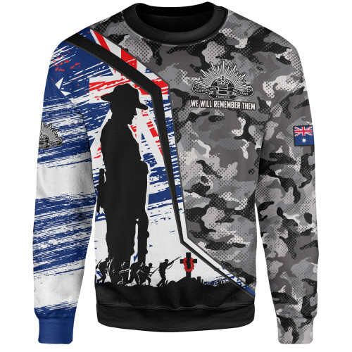 Australia Sweatshirt Remembrance Day Heroic Soldier Legacy