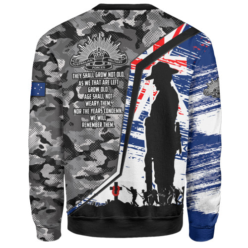 Australia Sweatshirt Remembrance Day Heroic Soldier Legacy