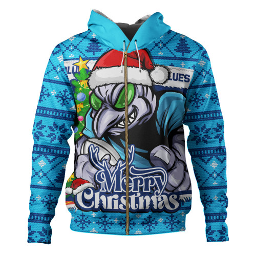 New South Wales Blues Hoodie Merry Christmas Game Day Knit Style Team Edition