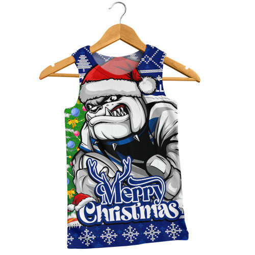 Canterbury-Bankstown Bulldogs Men Singlet Merry Christmas Game Day Knit Style Team Edition